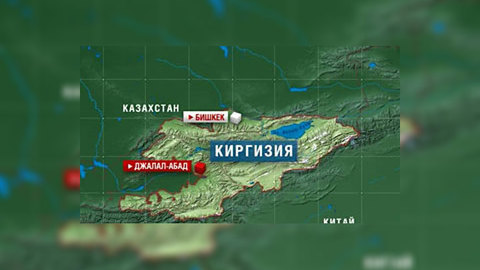 На юге Киргизии произошел взрыв, и слышна стрельба