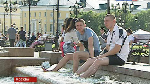 К концу недели жара в Москве достигнет 35 градусов