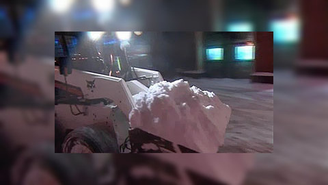 Калининград завалило снегом