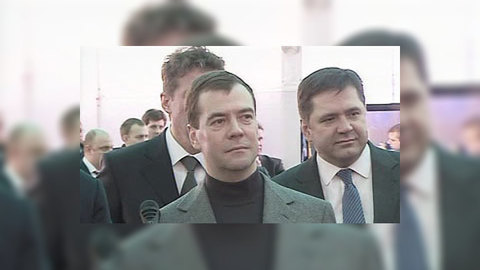 Медведев посетил угольный разрез и дал старт промышленной добыче метана