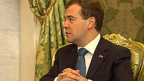 Дмитрий Медведев встретился с Соней Ганди