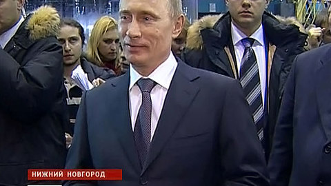 Путину показали "ГАЗель" будущего