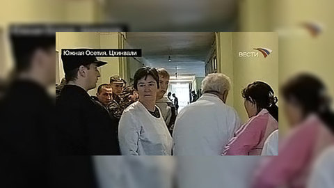 В результате обстрела в Цхинвали ранен тележурналист