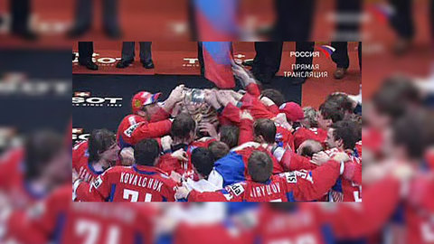 Хоккейная сборная РФ по получила "Мерседесы" за победу на ЧМ-2008