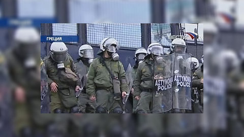 В Греции фермеры заблокировали дороги