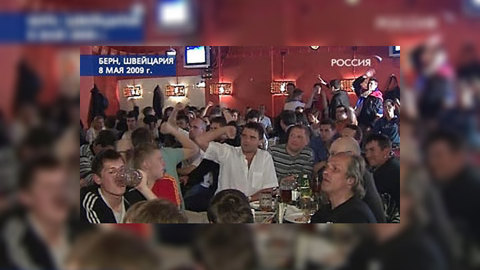 Российские хоккеисты посвятили победу ветеранам