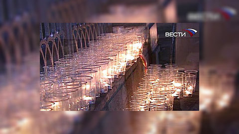 У Храма Христа Спасителя прошел траурный митинг