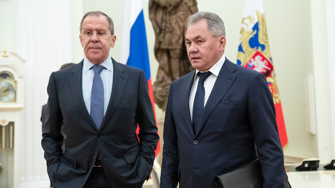 Лавров и Шойгу отправляются на переговоры в Турцию