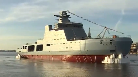 На строящемся боевом ледоколе в Петербурге произошел хлопок газа