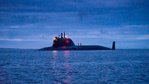 Атомный "Красноярск" спущен на воду