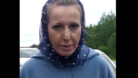 Появилось видео с рассказом Собчак о нападении в Среднеуральском монастыре