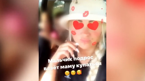 Мать троих детей похвасталась видео со своим ребенком за рулем