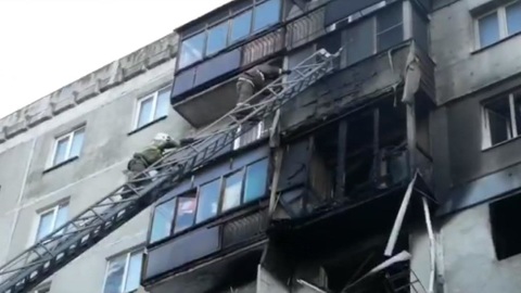 После взрыва нижегородская девятиэтажка может обрушиться