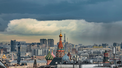 В Москве снова пройдут дожди, но станет теплее