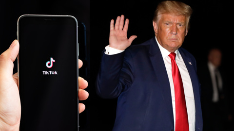 Трамп решил заблокировать TikTok на территории США