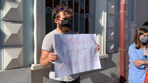 У задержанных в Минске журналистов "Дождя" не было аккредитации
