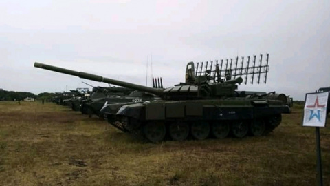 На полигон в Самарской области прибыла военная техника для форума "Армия-2020"