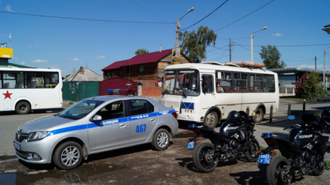 В Томске оштрафован водитель автобуса "за гонки по встречке"