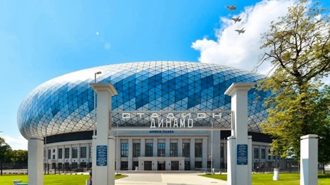 Российские футболисты проведут игры Лиги наций на стадионе "Динамо"