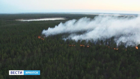 От лесных пожаров попали семь населенных пунктов Иркутской области