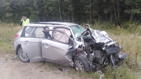 Шесть человек серьезно пострадали в аварии под Великим Устюгом