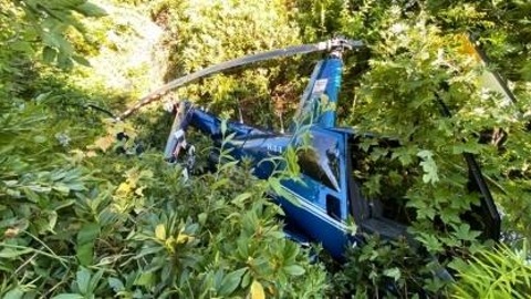 В Сочи возбудили дело по факту крушения частного вертолета
