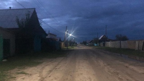 В Курумканском районе решили многолетнюю проблему с освещением улиц