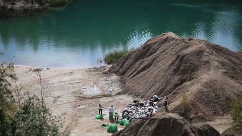 В тульских Кондуках прошла масштабная акция по уборке берегов "Вода России"