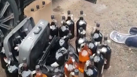 Полицейские изъяли у нижегородца 4 тысячи литров контрафактного алкоголя