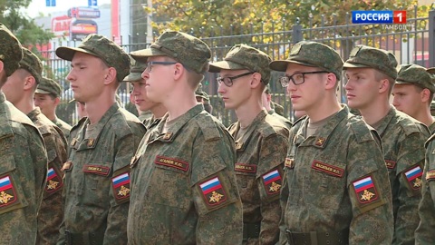 Первые выпускники военной кафедры ТГУ получат погоны и военные билеты