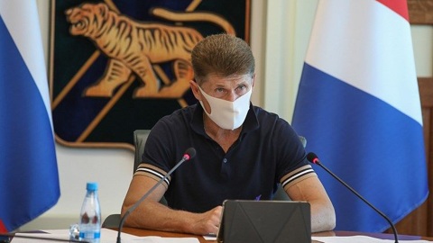 Олег Кожемяко: "Работа по восстановлению территорий после тайфуна под контролем"