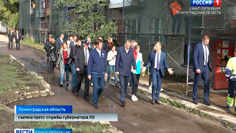 Губернатор Ленобласти Александр Дрозденко посетил северную часть региона