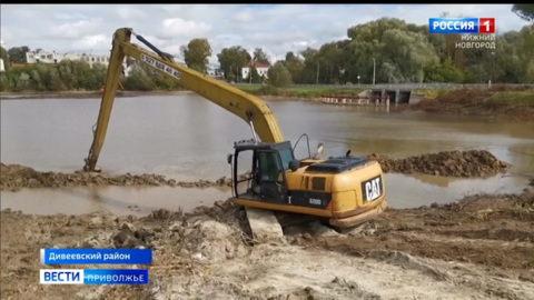 Три реки начали расчищать от ила в Нижегородской области