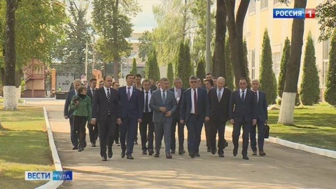 В Туле с визитом министр науки и высшего образования РФ Валерий Фальков