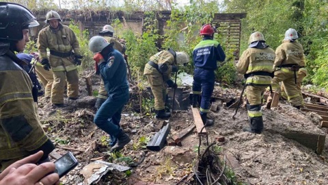 Обрушившийся барак убил детей в Удмуртии