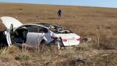 Четыре человека пострадали в ДТП в Черноморском районе Крыма