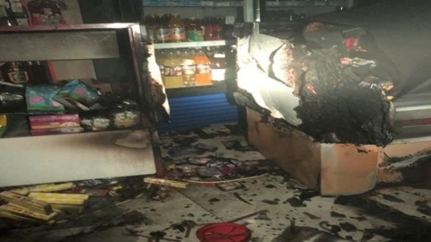 В Коврове из-за пожара в магазине эвакуировали жильцов многоэтажки