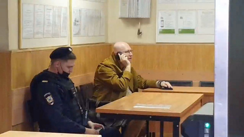 Соловья задержали в центре Питера