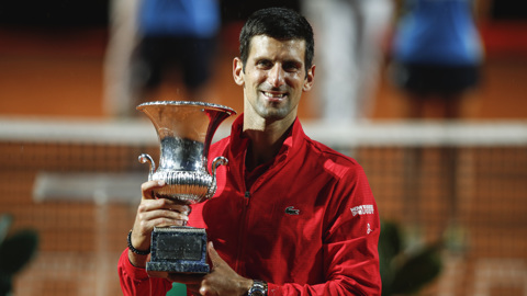 Джокович стал пятикратным чемпионом римского Masters