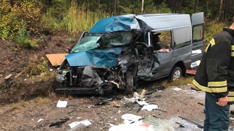 Ребенок и двое взрослых погибли в аварии под Кировом