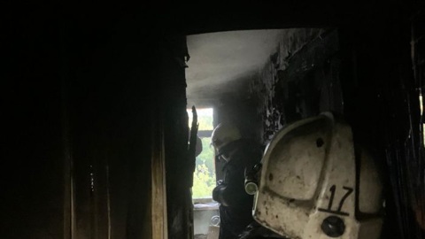 В Александрове на пожаре погиб мужчина