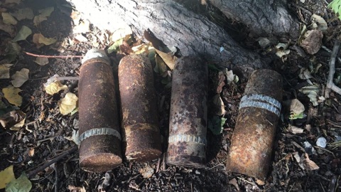 В Карелии обнаружен склад боеприпасов времен ВОВ