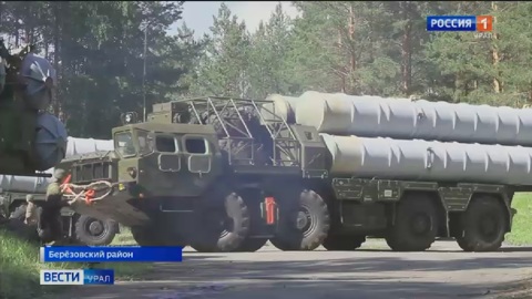 В Березовском подразделения ПВО провели учения