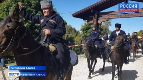 В Адыгее состоялся трехдневный конный переход в честь Великой Победы