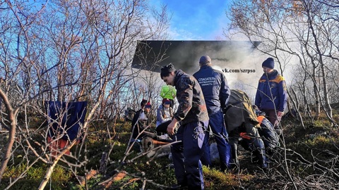 Спасатели нашли пропавшего туриста под Мурманском