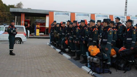 Туляки помогли справиться с природными пожарами в Воронежской области