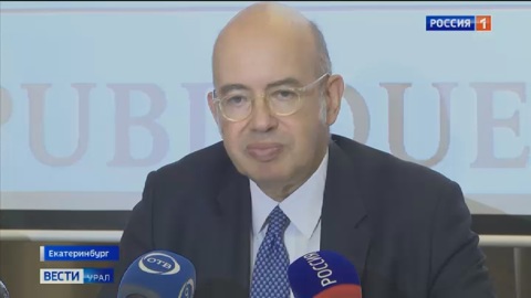Посол Франции в России с рабочим визитом посетил Екатеринбург