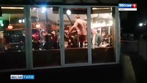 Дебошир из кафе на тульской набережной получил 5 лет колонии