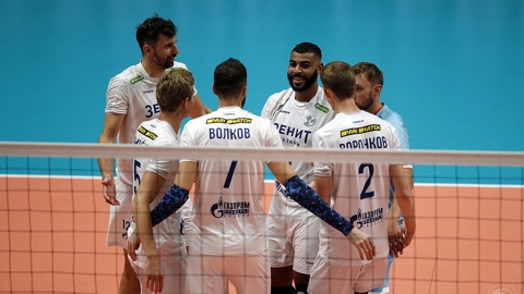 Казанский "Зенит" выиграл бронзу чемпионата России по волейболу