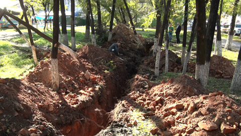 В Благовещенске обнаружили фундамент старинного здания